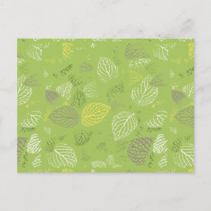 Muster für Herbstverläufe 6 Postkarte