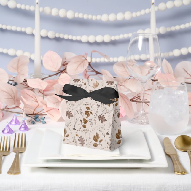 Muster für Herbstverläufe Geschenkschachtel (Hochzeit)