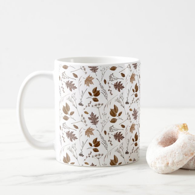 Muster für Herbstverläufe Kaffeetasse (Mit Donut)