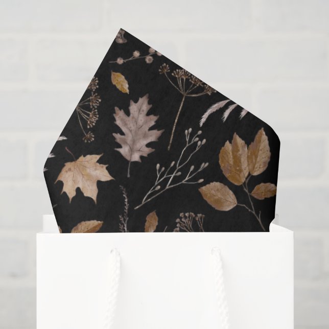 Muster für Herbstverläufe Seidenpapier (Geschenktüte)