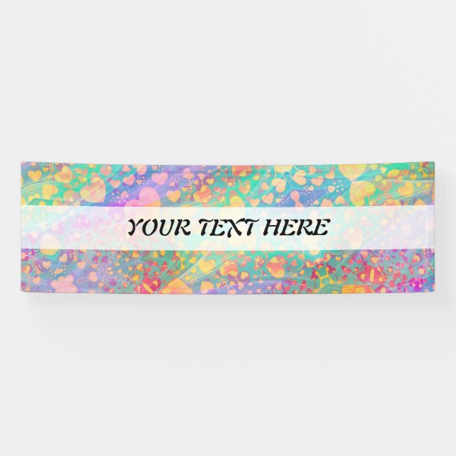 Muster für Herz-Liebe-Muster Banner (Horizontal)