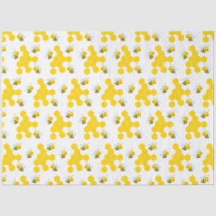 Muster für Hummeln und Honeycomb Seidenpapier