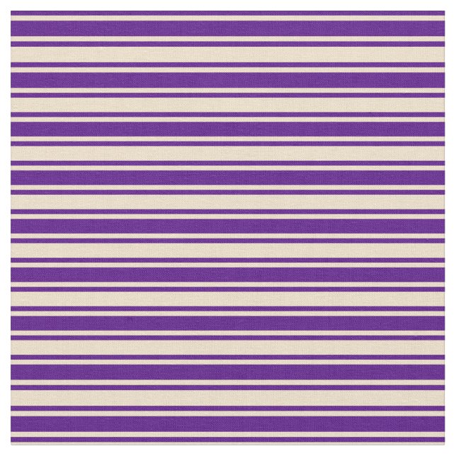 Muster für Indigo und Tan Lined/Strick Stoff (Nahaufnahme)