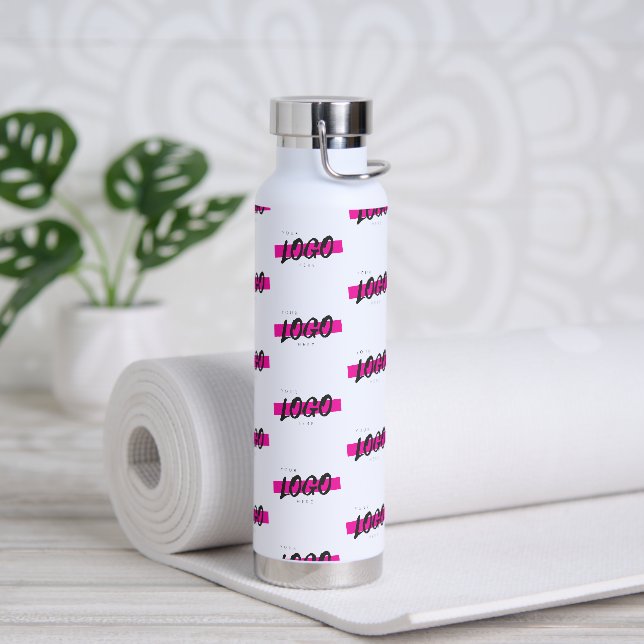 Muster für individuelle Firmenlogos Trinkflasche (Yoga)