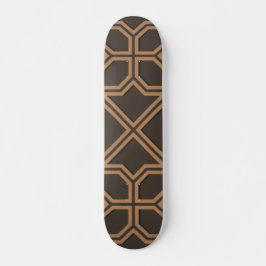 Muster für islamische Geometrie Skateboard