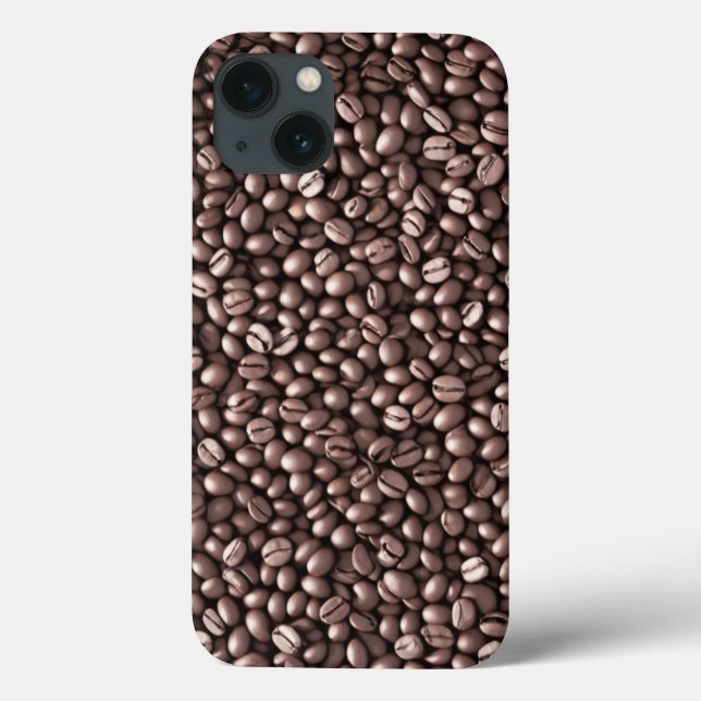 Muster für Kaffeebohnen Case-Mate iPhone Hülle (Rückseite)