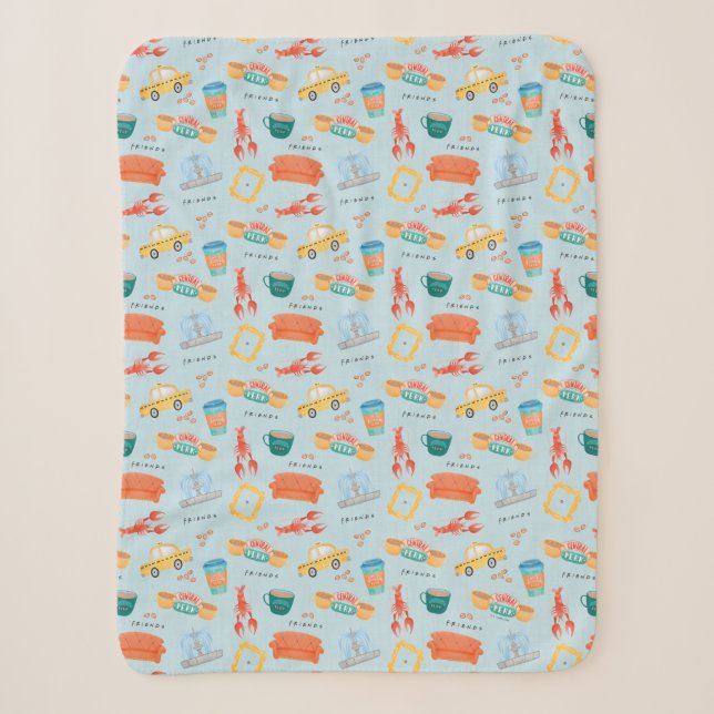 Muster für klassische FRIENDS™ Icons Sherpadecke (Vorderseite)