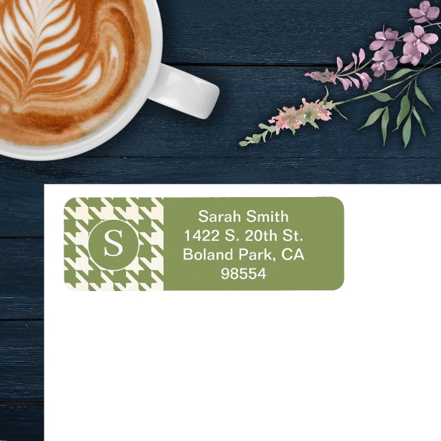 Muster für klassisches Hahnentrittmuster, grün und (Von Creator hochgeladen)