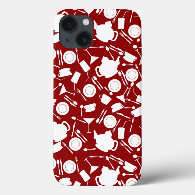 Muster für Küchenelemente Case-Mate iPhone Hülle (Rückseite)