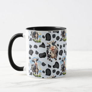Muster für Kuhmuster Tasse