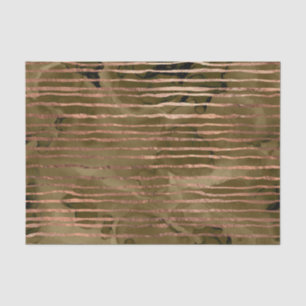 Muster für Kupfer und Gold-Aquarellfarben Seidenpapier