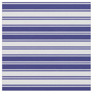 Muster für Lavender & Midnight Blue Stripes Stoff