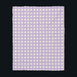 Muster für Lila geometrische Vintage Lavendel Fleecedecke<br><div class="desc">Vintager Lavendel Lila geometrische Punktmuster Fleece Blanket</div>