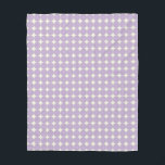 Muster für Lila geometrische Vintage Lavendel Fleecedecke<br><div class="desc">Vintager Lavendel Lila geometrische Punktmuster Fleece Blanket</div>