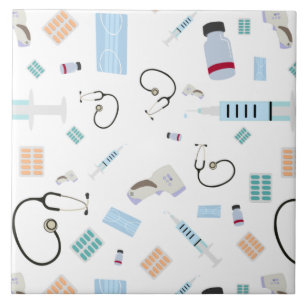 Muster für medizinische Versorgung Fliese