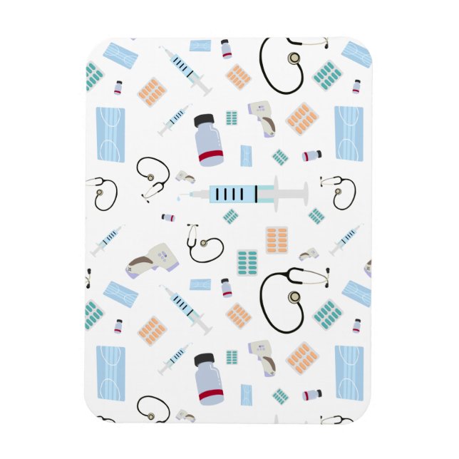 Muster für medizinische Versorgung Magnet (Vertikal)