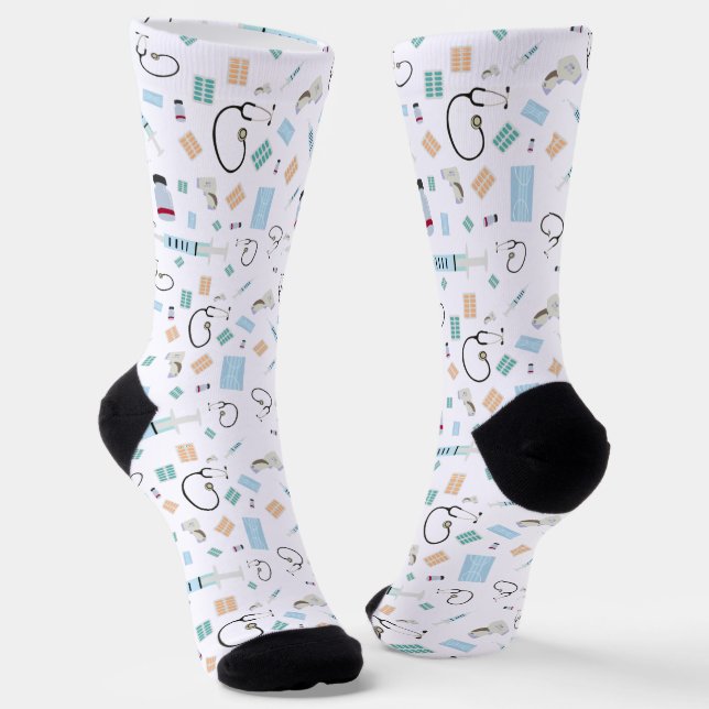 Muster für medizinische Versorgung Socken (Gewinkelt)