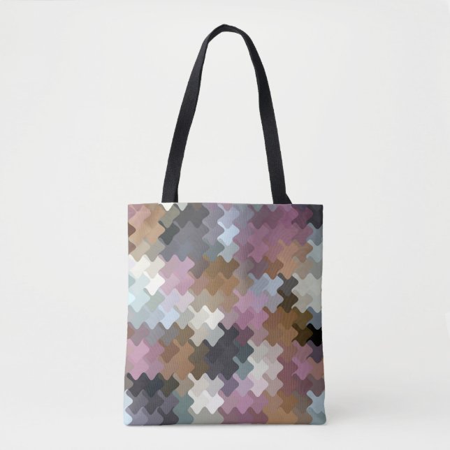 Muster für mehrfarbige digitale Camouflage Tasche (Vorderseite)