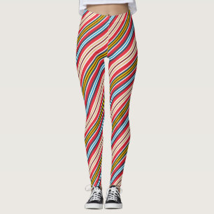 Muster für mehrfarbige Karierte Streifen Leggings