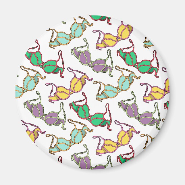 Muster für mehrfarbiges BH Magnet (Vorne)