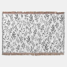 Muster für Minimalistische botanische Blätter  Decke