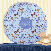 Muster für Monogram Rocking Horses und Stars