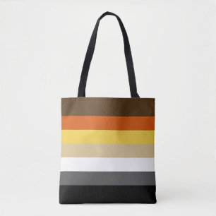 Muster für nahtlos wiederholte Gay Bar Pride Tasche