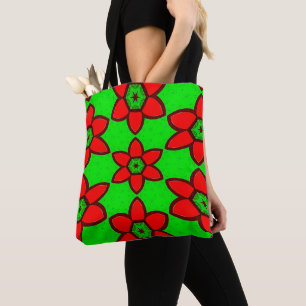 Muster für niedliche Abstrakte Blume Tasche