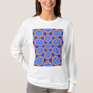 Muster für niedliche Furry-Blume T-Shirt