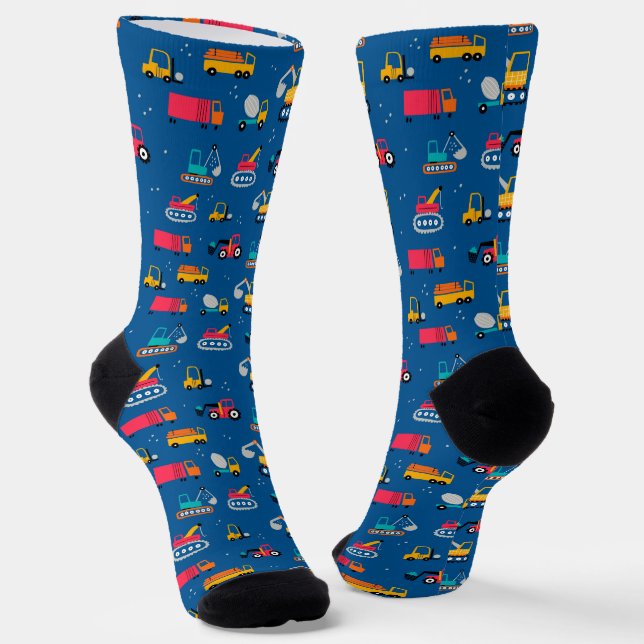 Muster für niedliche Konstruktionsbewegungen Socken (Gewinkelt)