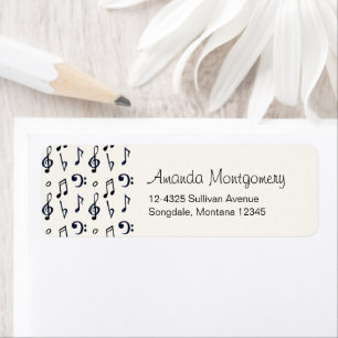 Muster für niedliche Musikereignisse