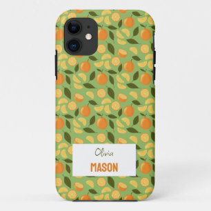 Muster für Obstkörbe - Orangen Case-Mate iPhone Hülle