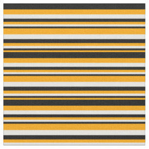Muster für orange, schwarze und weiße Linien/Strei Stoff