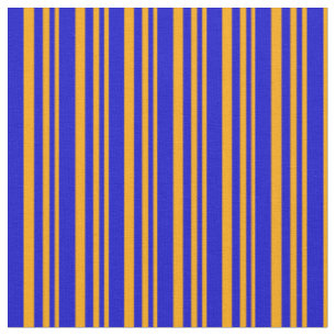 Muster für orange und blaue Linien Stoff