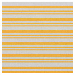 Muster für orangefarbene und hellgraue Linien/Stre Stoff