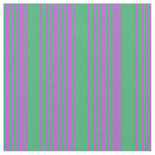 Muster für Orchid & Sea Green Lines Stoff