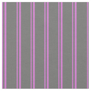 Muster für Orchid und Dim Grau Streifen Stoff