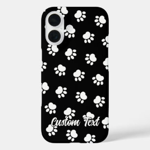 Muster für Pet Paws iPhone 16 Hülle