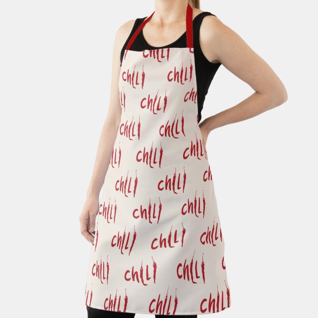 Muster für Red Chili Paprikaschoten Schürze (InSitu)