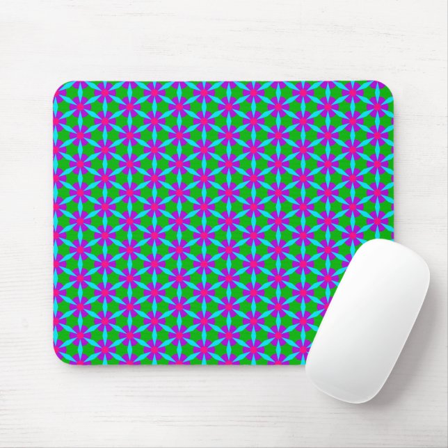 Muster für Retro-Blume Mousepad (Mit Mouse)