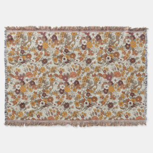 Muster für Retro-Boho-Blume Decke