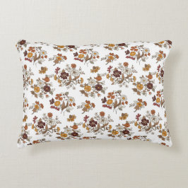 Muster für Retro-Boho-Blume Dekokissen