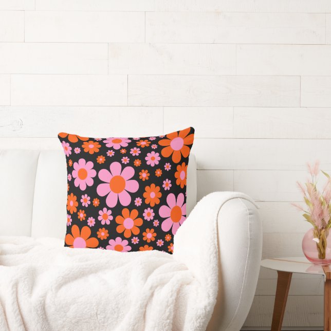 Muster für Retro-Floral Kissen (Liege)