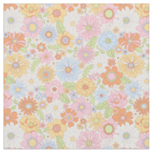 Muster für Retro-Floral Stoff