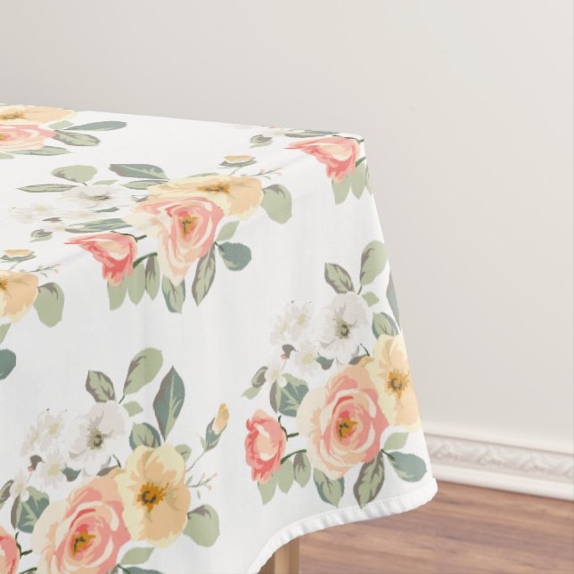 Muster für Rose Tischdecke (Beispiel)