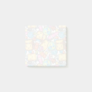 Muster für Schullieferungen Post-it Klebezettel