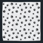 Muster für schwarze Paws Kopftuch<br><div class="desc">Zeigen Sie, wie viel Sie Tiere mit dieser niedlichen schwarzen Pfote Druck gemustert bandana Liebe. Auch sieht phantastisch mit anderen leichteren Hintergründen aus. Wetten Sie, dass Ihr Haustier es anziehen wird!</div>