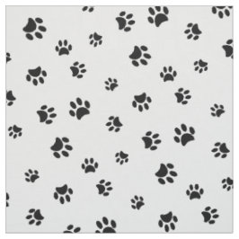 Muster für schwarze Paws Stoff