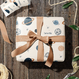 Muster für Sonnensysteme Geschenkpapier