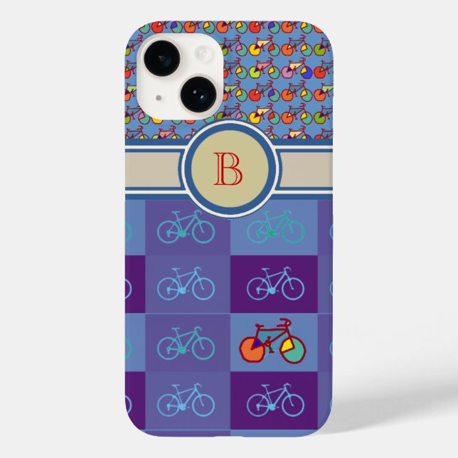 Muster für Sporträder Case-Mate iPhone Hülle (Rückseite)